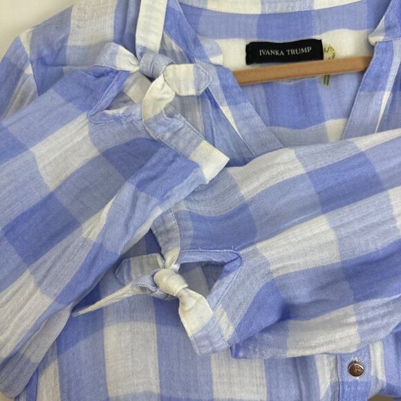 Ivanka Tramp Checkered Shirt - Picture 9 of 10